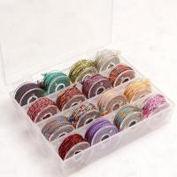 ราคา ม้วนพร้อมกล่องขนาด10 16 25 36ม้วนพร้อมสายคล้องคอแบบด้ายฝ้ายทำด้วยมือ1มม เชือกเทียนเชือกลูกปัดเชือกถักแบบทำมือเชือกหยกด้ายสร้อยข้อมือด้ายแบบทำมือ (24417293890)