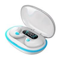 ราคา X55 Wireless Sleep Earphones In Ear Invisible Smart Power Digital Display Bluetooth headphones for all smartphones (24413861105)