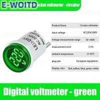 ราคา XYY AC 220V 230V Universal Square European Plug Type Household Digital AC Voltmeter Indicator Voltage Measurement Monitor (24918845876)