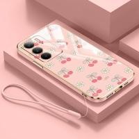 ราคา เคสโทรศัพท์เนื้อนุ่มสำหรับ C75 Realme ด้วยคาลไฟ C75X Realme 4กรัม14X 5กรัม มาเลย์ โบว์เชอร์รี่แบบเต็มจอพร้อมสายคล้องซิลิโคน (24436240279)