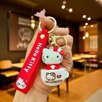 ราคา JasmineStyle พวงกุญแจแก้วกาแฟลาย Hello Kitty น่ารักสำหรับใส่กระเป๋าและกุญแจรถของขวัญสุดเพอร์เฟกต์ (24775081722)