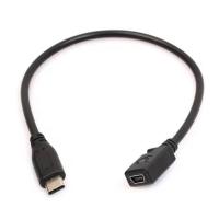 ราคา USB C To Mini USB 5Pin USB C สำหรับ Nexus 6Pสายเคเบิลข้อมูลสายชาร์จตัวผู้ หัวมินิ USB ตัวเมียผู้หญิง USB (21399656456)