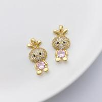 ราคา จี้รูปหัวใจทองชุบทอง 18K แฮนด์เมด DIY สร้อยข้อมือ สร้อยคอ เครื่องประดับแฟชั่นสำหรับผู้หญิง จี้รูปกระต่ายหยก Zirconia (23215193000)