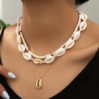 ราคา แฟชั่น3ชิ้น เซ็ต Boho แฮนด์เมดลูกปัดเปลือกหอยธรรมชาติจี้สร้อยคอสำหรับผู้หญิงเครื่องประดับสำหรับเดินชายหาดของขวัญ (24601434388)