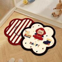 ราคา พรมเช็ดเท้า PU 40x60cm แห้งง่าย มีกันลื่น พรมเช็ดเท้าลายการ์ตูน พรมห้องน้ำ พรมเช็ดเท้ามินิมอล (24493125173)