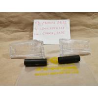 ราคา ฝาไฟเลี้ยวหน้า SUZUKI RC 100 ฝาใส งานเกรดโรงงาน งานดี ขายเป็นคู่ ราคาต่อคู่ (17246229268)