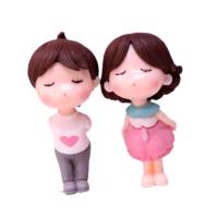 ราคา Aituan ตุ๊กตาของตกแต่งหน้าเค้กสำหรับเจ้าสาวและเจ้าบ่าวจูบรูปปั้นคู่เครื่องประดับชุดสะสมฉากจิ๋วแบบทำมือสำหรับโครงงานศิลปะ (24810516741)
