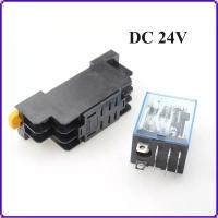 ราคา รีเลย์ขนาดเล็กพร้อมฐานซ็อกเก็ต AC 220V 10A JQX 13F 2Z HH62PL LY2NJ 10A 8PIN Mini Power Relay พร้อมส่งจากไทย (24035372371)