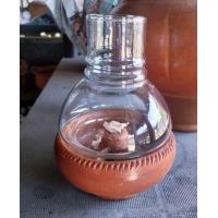 ราคา โคมไฟ ตะเกียงดินเผาโคมแก้ว สร้างบรรยากาศ ตะเกียง น้ำมันพืช ตะเกียง ดินเผา ลานนา พร้อมไส้เชือก ขนาด 10 x 18 cm (17600293914)