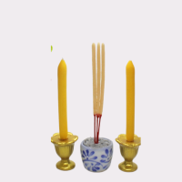 ราคา ชุดบูชา ชุดธูปเทียนครบเซต แจกันดอกบัว 9 ดอกมงคลสีชมพู พร้อมธูปเทียน ดินปั้นวางหิ้งพระได้ (18906268869)