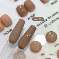 ราคา KEDI Mocha Brown สีเจล สีเจลโทนน้ำตาลกาแฟ (22397095656)