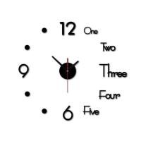 ราคา นาฬิกาติดผนัง 3D DIY นาฬิกาสไตล์โมเดิร์น แบบเงียบสงบ นาฬิกาแขวนสร้างสรรค์ สร้างสรรค์ อุปกรณ์ตกแต่งบ้าน นาฬิกาแขวน นาฬิกาแขวนเรียบง่าย (10994872593)