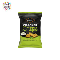 ราคา BestBefore 13Dec2025 Jacobs Sour Cream Chive Cracker Crisps Sharing Bag Snacks 150g (24882823825)