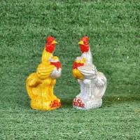 ราคา ไก่ ไก่อุ้มเงิน ไก่อุ้มทอง สูง 5 นิ้ว 13 cm ไก่แก้บน ไก่นเรศวร ไก่มงคล (23235973233)