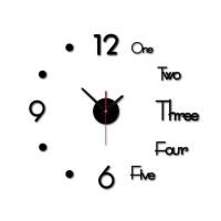 ราคา นาฬิกาติดผนัง 3D DIY ขนาดเล็ก นาฬิกาเรืองแสง นาฬิกาแขวนผนัง นาฬิกามิมิมอล นาฬิกาแบบแขวน (18529870306)