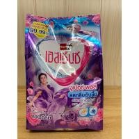ราคา ผงซักฟอกเอสเซ้น สีม่วง สูตรลดกลิ่นอับชื้น ละลายน้ำง่าย ถนอมใยผ้า ขนาด 1100 กรัม ซักมือซักเครื่องได้ กลิ่นหอมดอกไม้ (17014296283)