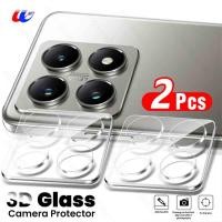 ราคา ตัวปกป้องกล้องถ่ายรูปหลังแบบใส3D 2ชิ้นเคสกระจกสำหรับ Xiaomi 14 T Pro 5G Xiaomi14T ฝาปิดเลนส์หลังกระจกนิรภัย14 T T14 14TPro (22862766927)