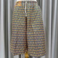 ราคา กางเกงผ้าถุงลายไทย กางเกงขาสั้น กางเกงอาม่า ไซส์ใหญ่ ผ้านิ่ม สีไม่ตก (24774025526)