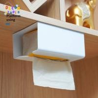 ราคา Decor studio กล่องใส่ทิชชู แบบติดผนัง กล่องทิชชู สีขาว พร้อมส่ง ติดผนังด้วยกาว ใช้ในห้องน้ำ ห้องครัว (18552570862)