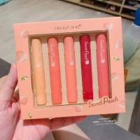 ราคา สินค้าส่งเร็ว ลิปสติก Heng Fang Sweet Peach 5สี No 9098 (24559511847)