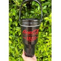 ราคา แก้วโค้กเก็บความเย็น 37 ออนซ์ พลาสติก2ชั้นฉีดโฟม สีแดง สีดำ มีหูหิ้ว (21970236013)