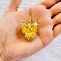 ราคา จี้พญาครุฑเลี่ยมทองขอบหวายอย่างดี สินค้ามี3สี สีทอง สีเงิน สีทองโบราณ จี้พญาครุฑ (21763553532)