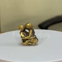 ราคา อิ่นคู่ มหาเสน่ห์ เนื้อทองเหลือง ขนาด สูง3ซม (22929791347)
