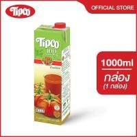 ราคา TIPCO น้ำมะเขือเทศ Tomato Juice 100 ขนาด 1000 ml (10298838725)