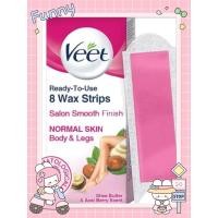 ราคา Veet Wax Strip กำจัดขน Normal skin (23540309142)
