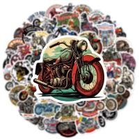 ราคา พร้อมส่ง motorcycle Vintage Camping Retro ย้อนยุค กราฟฟิตี้ มอเตอร์ไซค์ วินเทจ DIY 50 แผ่น sticker กันน้ำ สติ๊กเกอร์ (19359303268)