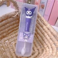 ราคา การ์ตูนแมวคิตตี้แปรงสีฟันขนนุ่มสำหรับเด็กแปรงสีฟันซิลิโคนสามมิติแปรงสีฟันโรงเรียนประถมขนแปรง Sanrio (24736502484)