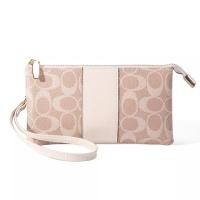 ราคา กระเป๋าสตางค์หนัง PU แฟชั่นสำหรับผู้หญิง กระเป๋าสตางค์แบบหนังสือพิมพ์ลายเรขาคณิต กระเป๋าสตางค์แบบสั้น กระเป๋าสตางค์แบบมีสายสะพายไหล่ (24766959147)