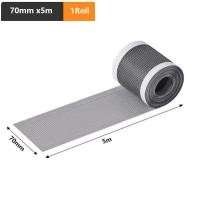 ราคา 1 3Rolls Cutable Shower Drain Hair Catcher Self Adhesive Floor Drain Stickers Disposable Mesh Sink Strainer Filter for Bathroom (22313197361)
