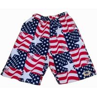 ราคา กางเกงเจเจขาสั้น ไซส์ M L XL ลายธงชาติ (21572704834)