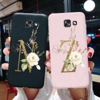 ราคา สำหรับ Samsung Galaxy A7 2017 Duos A720F A720F DS A720 5 7นิ้วสีดำ Matte TPU Letter เคสมือถือซิลิโคนนิ่มฝาหลัง (9284312790)
