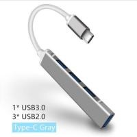 ราคา Type C USB C HUB Dock 3 0 3 1 4 Port Multi Splitter Adapter OTG For Lenovo HUAWEI Xiaomi Macbook Pro 15 Air Pro Accessories (14995560755)