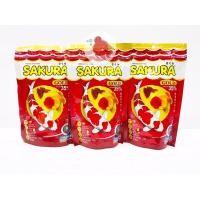 ราคา อาหารปลา ซากุระ Sakura สูตรใหม่ เพิ่มคริลล์มีส่วนผสมของสาหร่ายสไปรูลิน่า ช่วยให้ปลาสีสันสวยงาม ปริมาณ 250กรัม (10395009615)