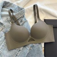 ราคา YIFAFA บราไร้สายไร้รอยต่อพร้อมหัวเข็มขัดบราอกเล็กผู้หญิงเสื้อชั้นในพยุงแบบนิ่ม32 38 AB (24651093798)