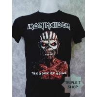 ราคา เสื้อยืดคอกลม สกรีนลาย IRON MAIDEN (7982948241)