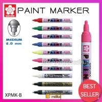 ราคา PAINT MARKER หัวใหญ่ SAKURA XPMK B 2 0mm ปากกาน้ำมัน ปากกาเขียนยาง ปากกาเพ้นท์ซากุระ (19832269472)