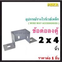 ราคา อุปกรณ์ รางไวร์เวย์ ข้อต่อลงตู้ ข้อต่อกลาง ฝาปิดท้าย รางวายเวย์ 2x3 2x4 4x4 4x6 4x8 นิ้ว รางไฟฟ้า WIREWAY สีเทา (24610385112)