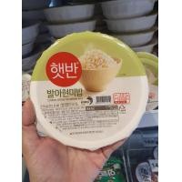 ราคา CJ White Rice Hatban cooked sprouted brown rice cooked black rice 210g (19486121559)