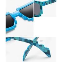 ราคา แว่นตากันแดด Minecraft Kids Cossplay Action เกมแอ็คชั่นของเล่นสแควร์เฟรมแว่นตากันแดดแฟชั่น FDH TH (24693920946)