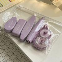 ราคา 5pcs Creative Correction Tape Set Gradient Color 36M Large Capacity Silent Coating Tape Multifunctional Correction Stationery Student Gift (23114679279)