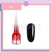 ราคา ASฝาแหลม สีเจลขาว ดำ ขาวใส ดำใส ยาทาเล็บเจล ตกแต่งเล็บ สีเจลทาเล็บ ยาวทาเล็บเจล (10602117595)