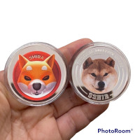 ราคา Dogecoin killer SHIBA INU หมาชิบะ เหรียญคริปโต crypto ของที่ระลึก (12382223467)