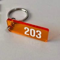 ราคา พวงกุญแจอะคริลิคสีโปร่งแสง candy tone ขนาด 2x5cm แจ้งเลขในแชท (21485893620)