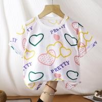 ราคา เสื้อยืดเด็ก เสื้อยืดแขนสั้นเด็กผู้ชายเด็กผู้หญิง1 12 ขวบ คอกลม ลายน่ารัก ผ้านิ่ม ใส่เย็นสาย (24539166004)