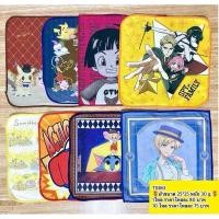 ราคา ยกโหล ผ้าเช็ดหน้าเกรดดีลายการ์ตูน 12 ผืน (24599794163)