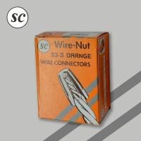 ราคา SC วายนัทจับสายไฟ เบอร์ 33 3 44 3 66 3 99 3 Wire Nut wire connectors ส้ม เหลือง แดง เทา (16568333615)